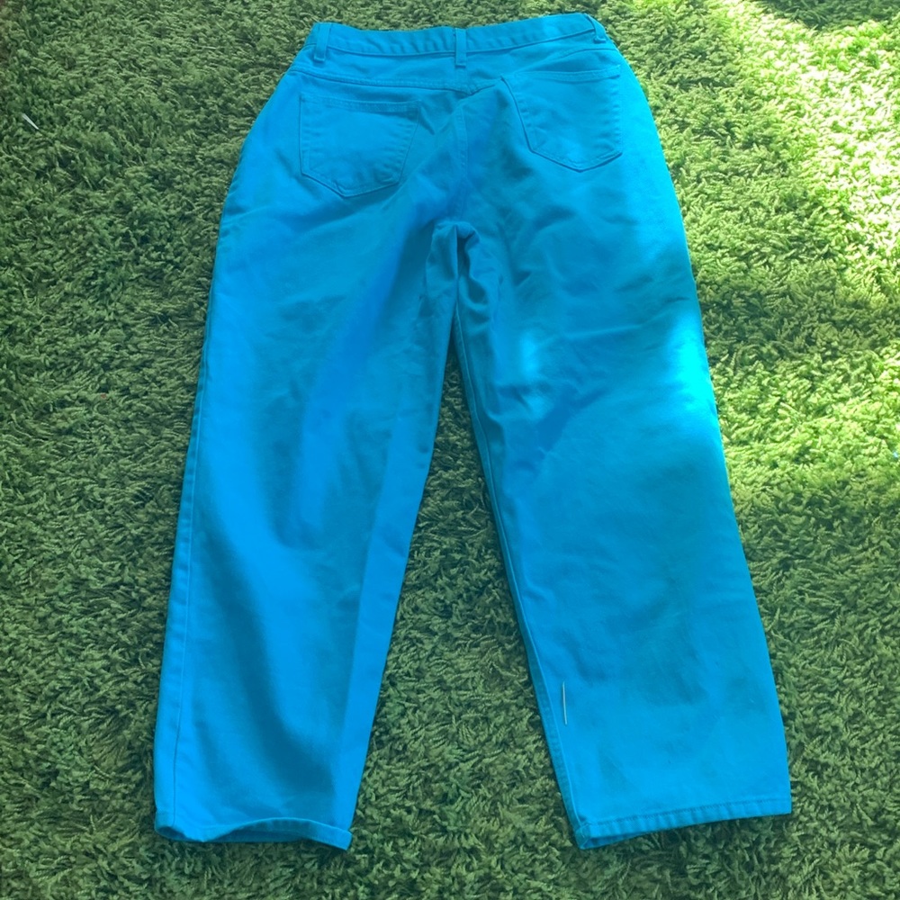 Turquoise pants - Picture 2 of 4